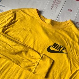 Yellow Nike Longsleeve